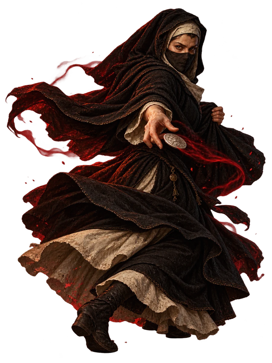Lucretia Voss, the Silent Coin